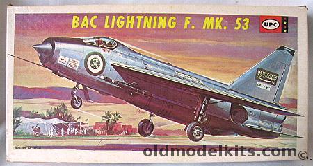 UPC 1/72 BAC Lightning F.Mk.53, 5082-100 plastic model kit